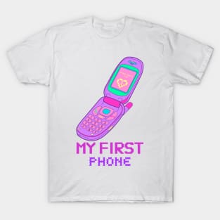 Your First Phone Retro T-Shirt